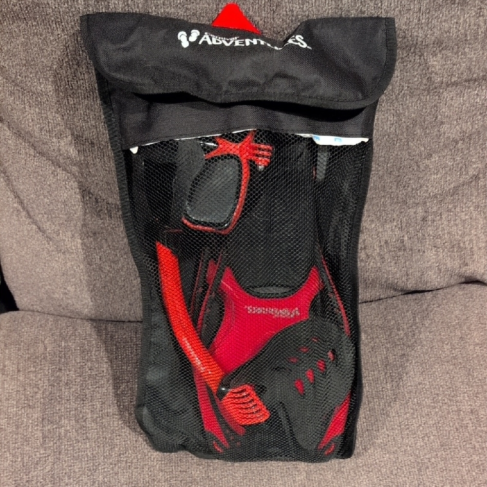 Carnival adventures  Snorkeling Set - Red and Black